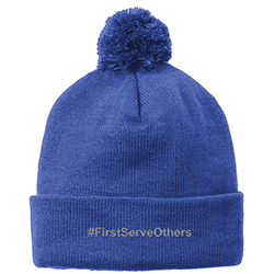 Sport-Tek ® Solid Pom Pom Beanie