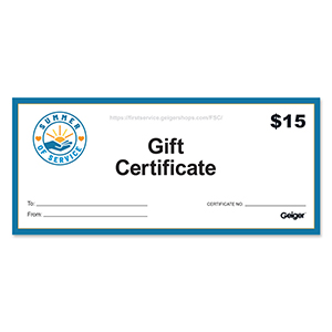 GIFT CERTIFICATE